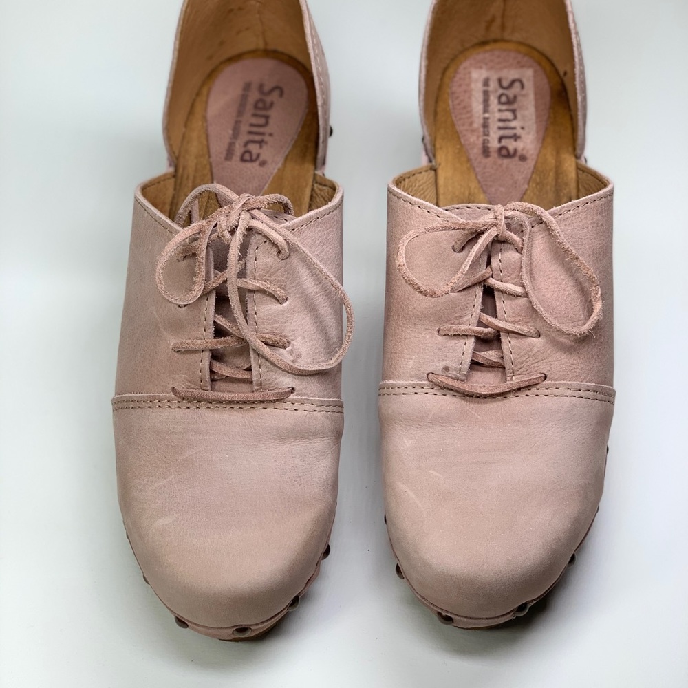 Sanita Suede Cutout Clog 39